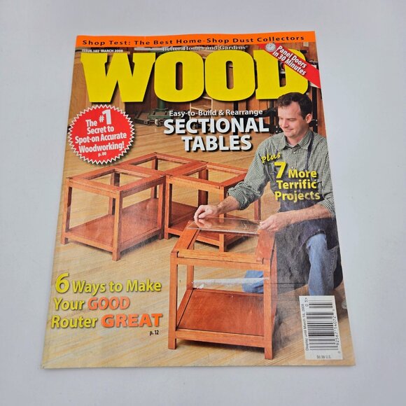 Wood Better Homes & Gardens Magazine Lot December January 2007 March July Septem - Picture 6 of 14